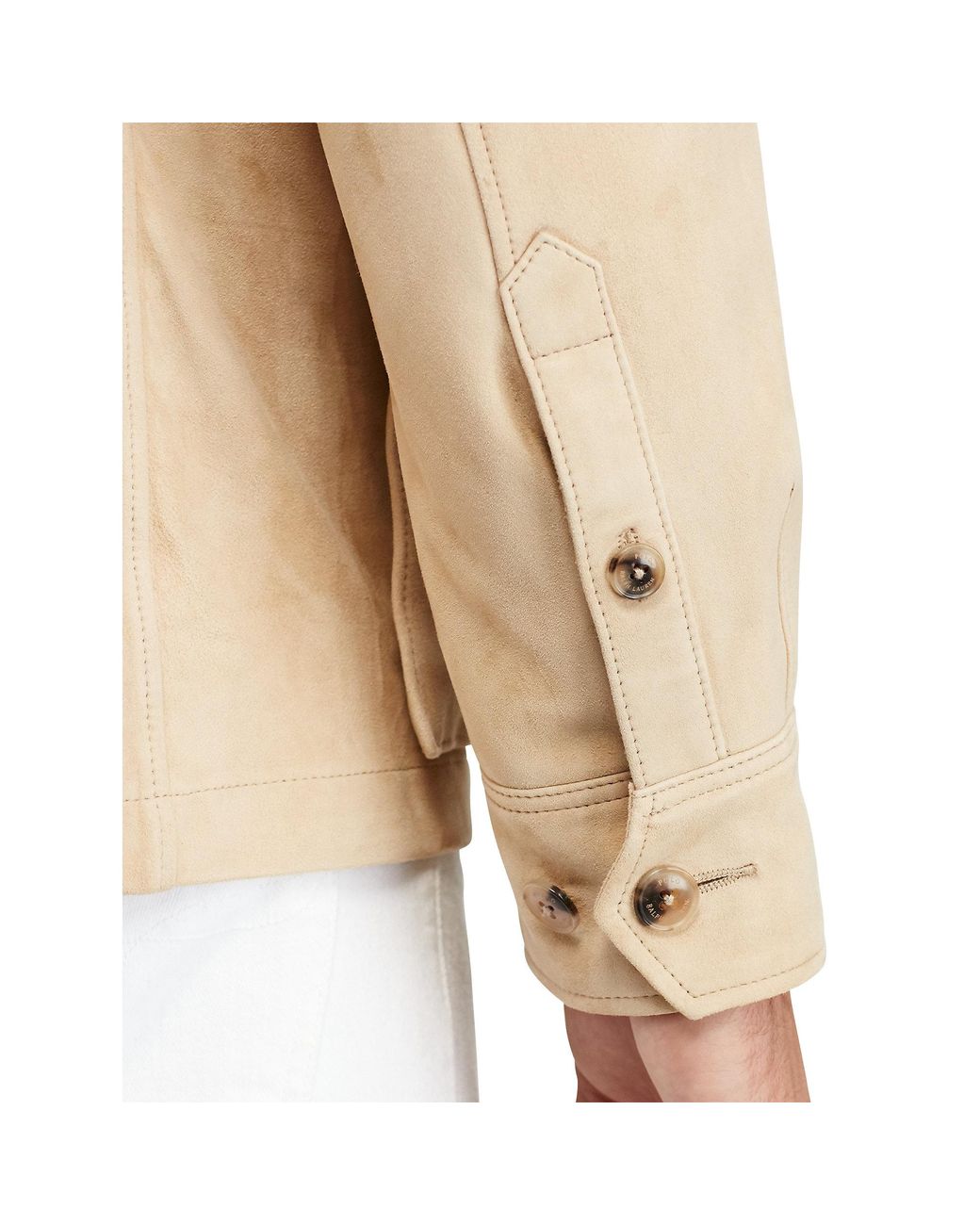 Ralph lauren suede safari deals jacket